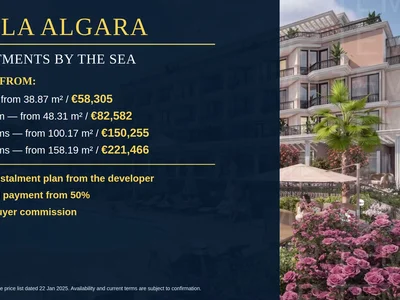 Residential complex Novyj proekt ot zastrojsika Ziloj kompleks Villa Algara mezdu morem i gorami Bez komissii d